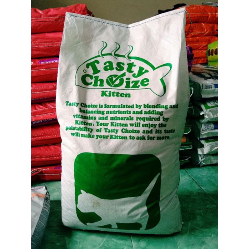 GRAB/GOJEK (3 KARUNG) TASTY CHOIZE KITTEN 20 KG/ MIRIP UNIVERSAL / TASTY CHOIZE