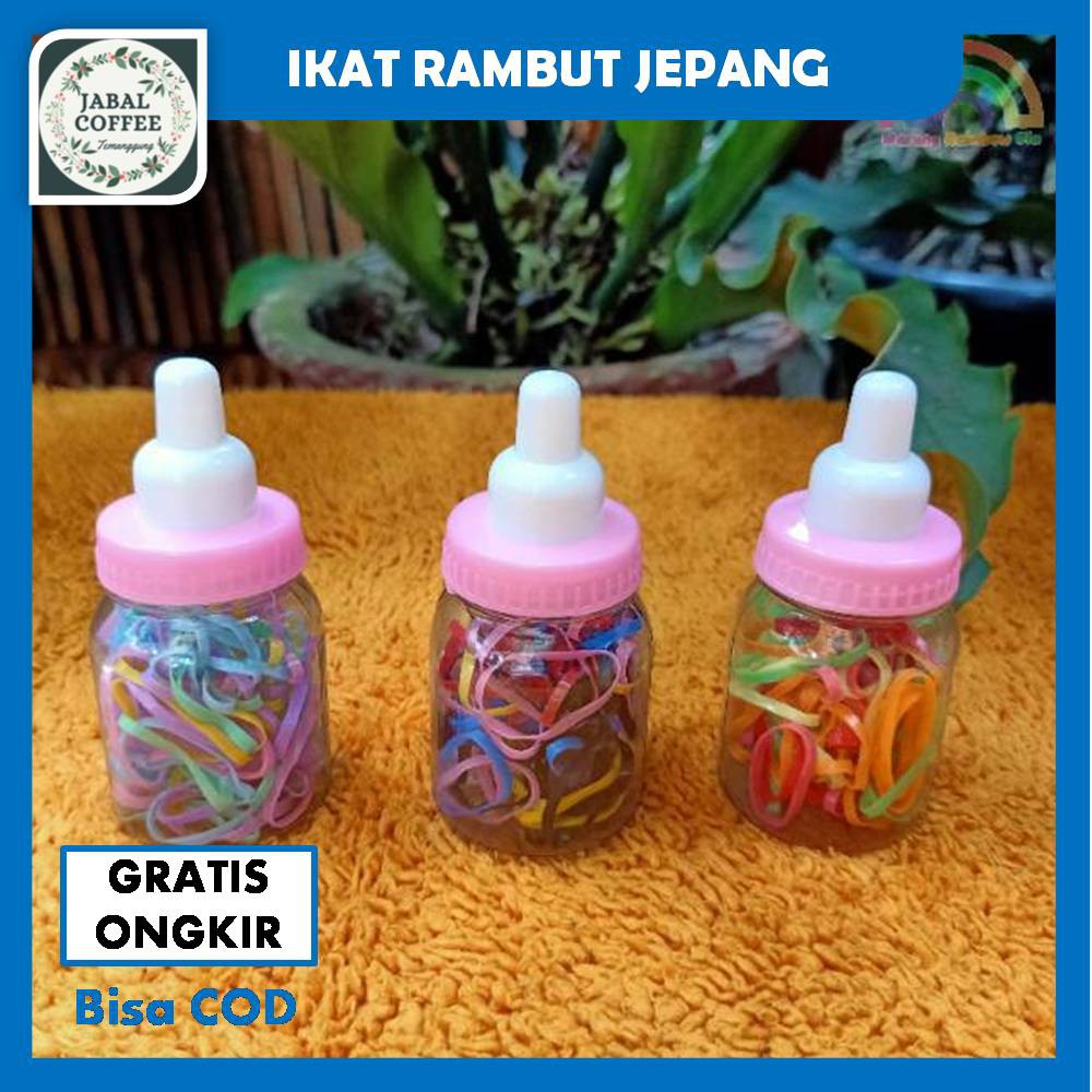 Karet Jepang Dot Mini / Karet Kunciran / Ikat Rambut Karet Jepang Dot / Ikat Rambut Dot J89