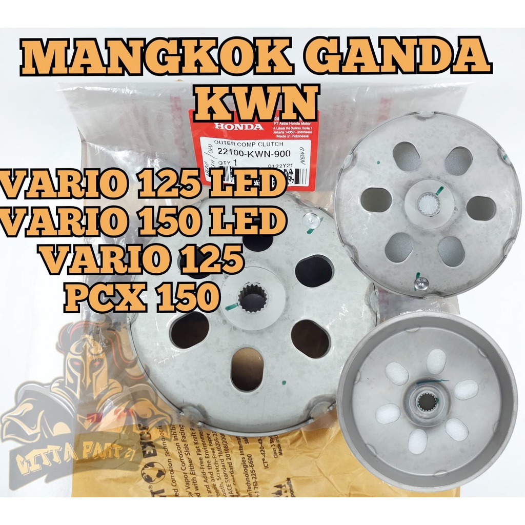 MANGKOK GANDA KWN 100% ASLI ORIGINAL  HONDA AHM VARIO 125 L;ED VARIO 150 LED VARIO 125 PCX 150