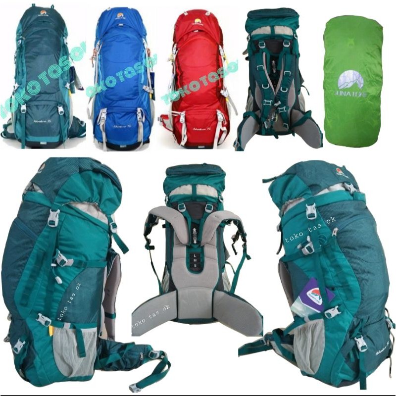 TAS GUNUNG SUNATURE ADVENTURE 75 LITER ORIGINAL  TAS CARRIER 9335