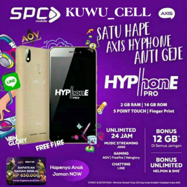 New SPC HyPHONE Pro (L60 PRO) RAM 2GB / ROM 16GB - GARANSI