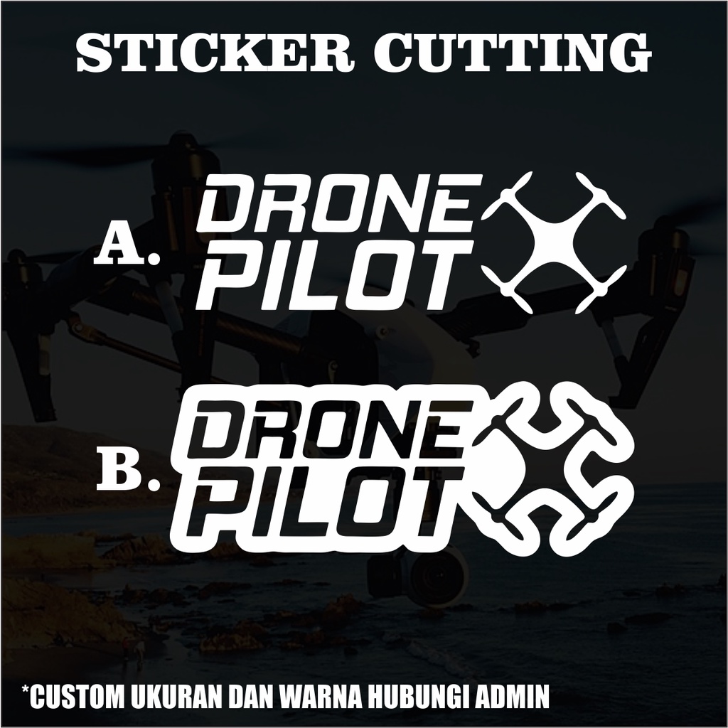 Sticker Cutting Drone Pilot