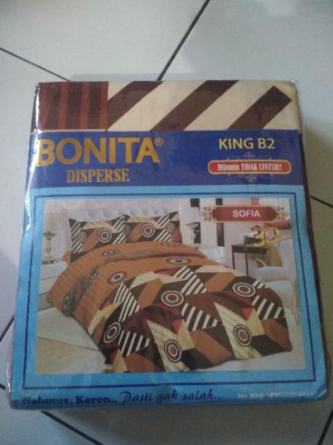Rf Sprei Bonita 180 Mix Motif 180x200 King Size No 1 Murah Dewasa Part B