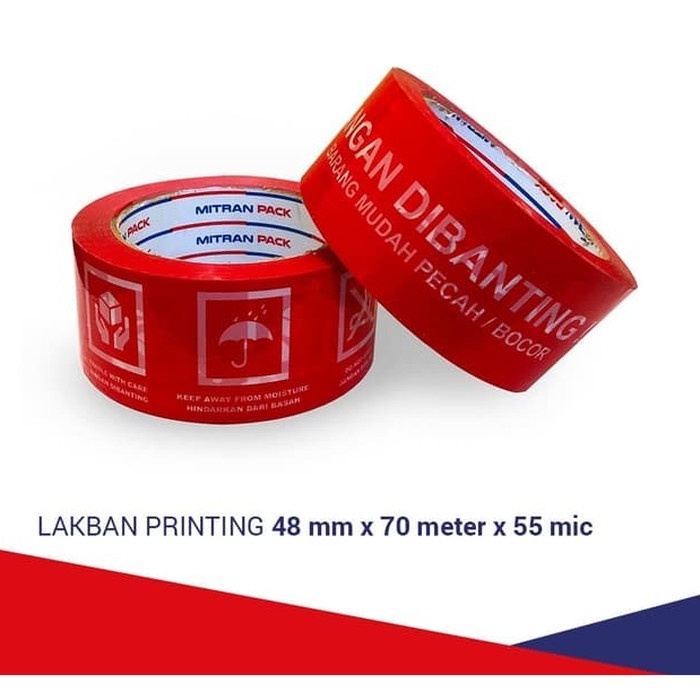 

Jual Lakban Jangan Dibanting 48 Mm X 80 Yard Mitran Pack Terlaris