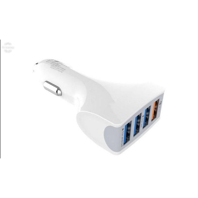 Car Charger Colokan Mobil 4 Ports QC 3.0/3.1A