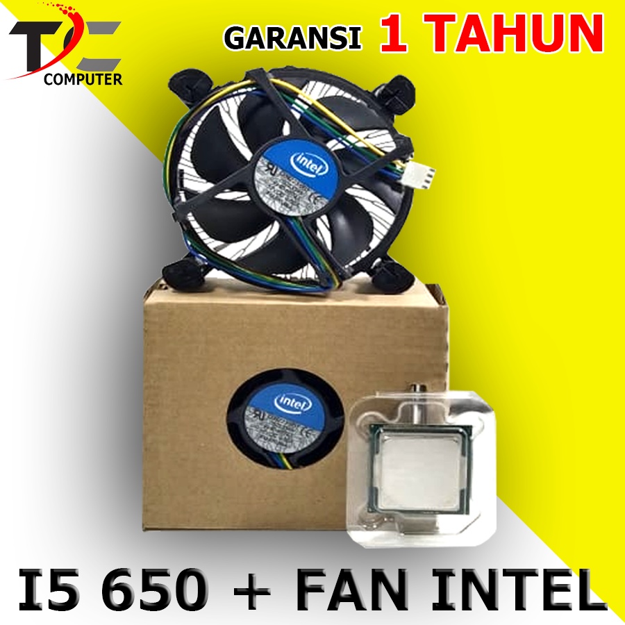 Processor Intel Core i5 650/i5 660 dan fan