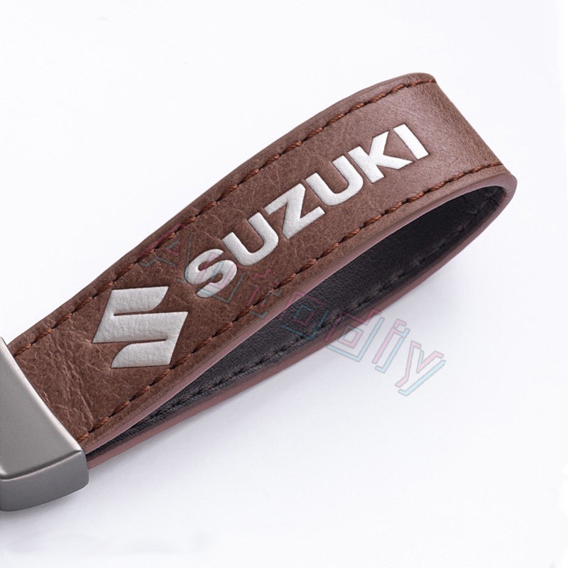 Case Kunci Mobil 3 Tombol Bahan Kulit Untuk Suzuki Swift SX4 Grand Scorsss Vitara Ignis Kizashi SX4 Baleno Ertiga 2016 2017 2018 2019