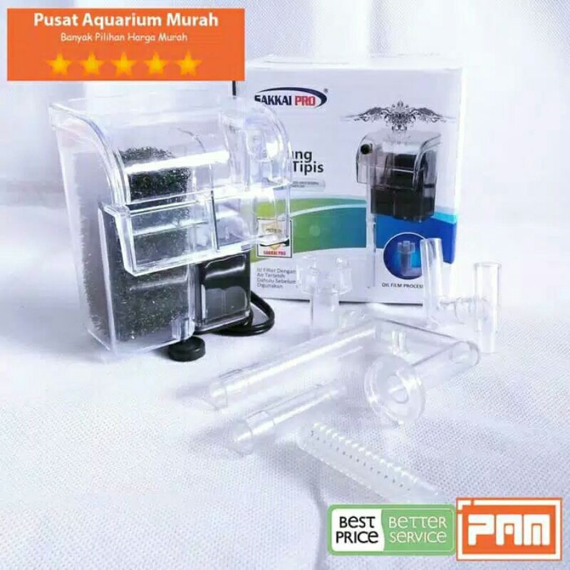 FILTER GANTUNG MURAH TERBAIK AQUARIUM BLORA PATI JEPARA SEMARANG DEMAK P501
