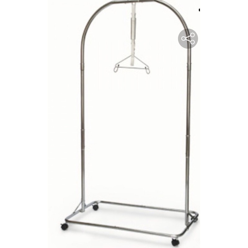 Tiang Ayunan bayi Chrome Stainless (preloved)