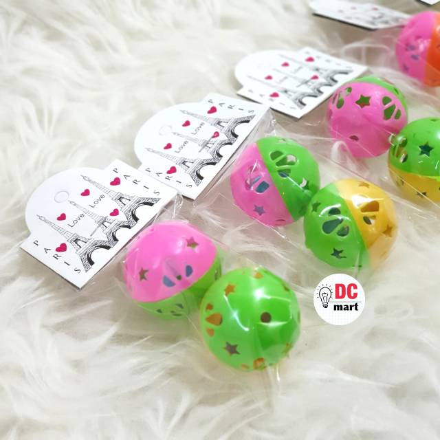 Mainan Kucing Bola Dengan Kerincingan / Mainan Kucing