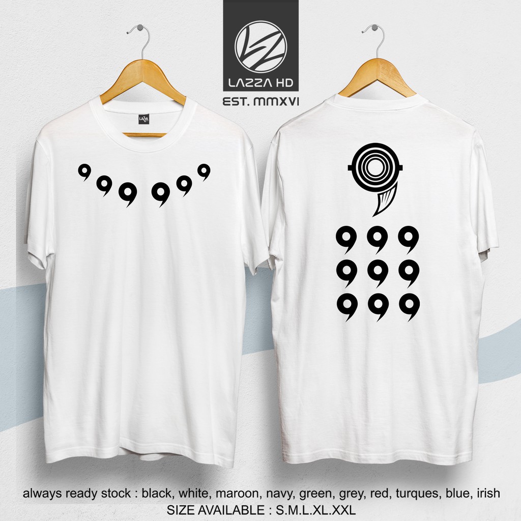 Kaos Baju Distro Anime Ootutuki Hagoromo Rikudou Sennin NARUTO Terlaris