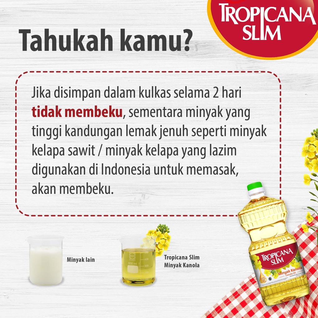 

ㅊ Tropicana Slim Minyak Kanola 100% Pure Canola Oil 946 mL ㅭ