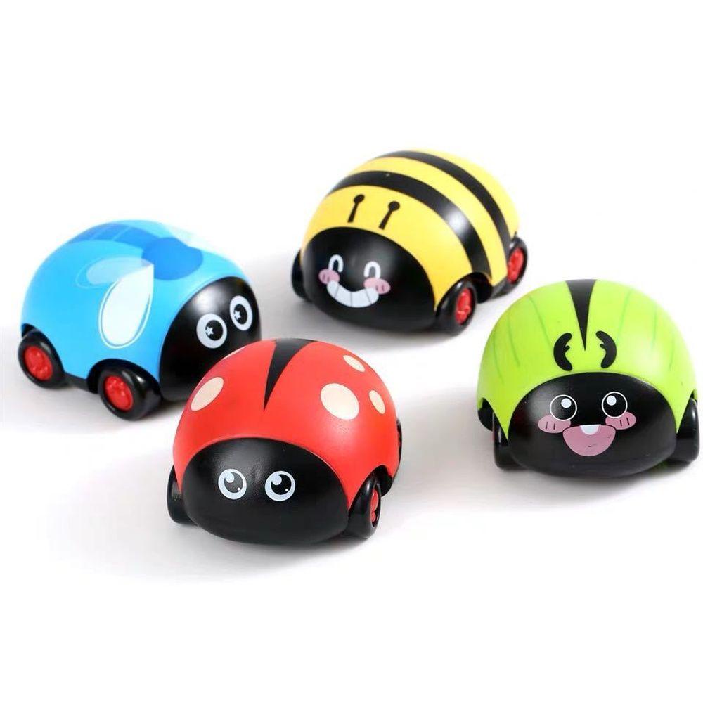 Mxbeauty Pull Back Animal Car Classic Hadiah Untuk Anak Laki-Laki Model Mobil Edukasi Set Kendaraan Mainan Kendaraan Mobil Mainan