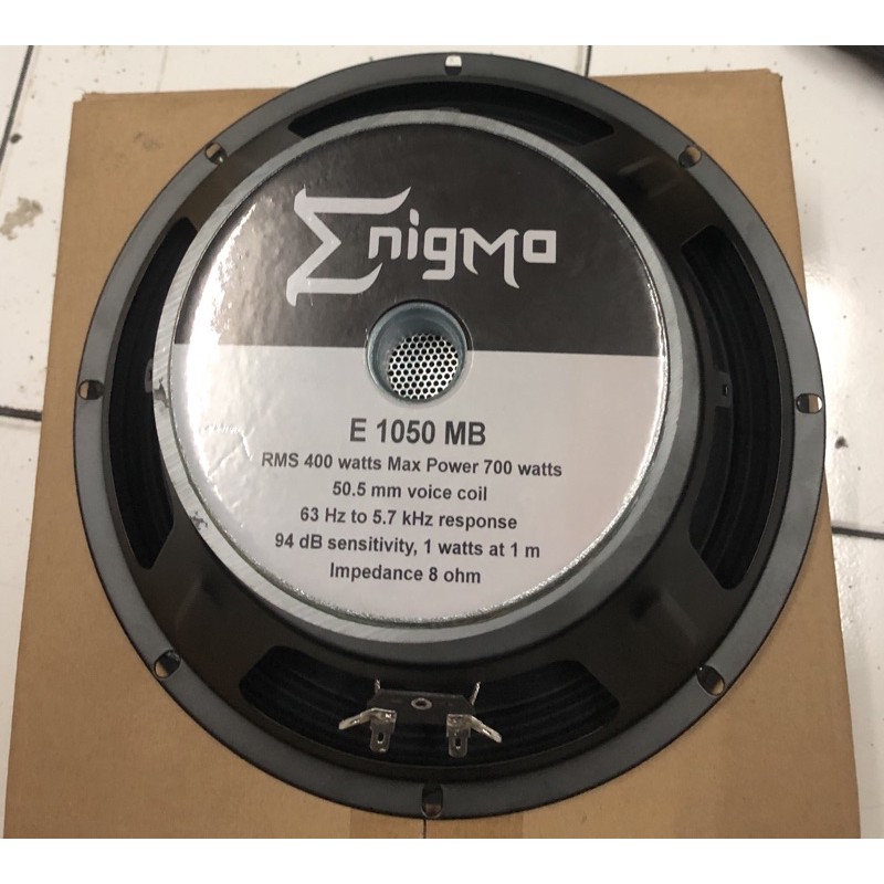 Speaker 10 inc Enigma 1050 MB