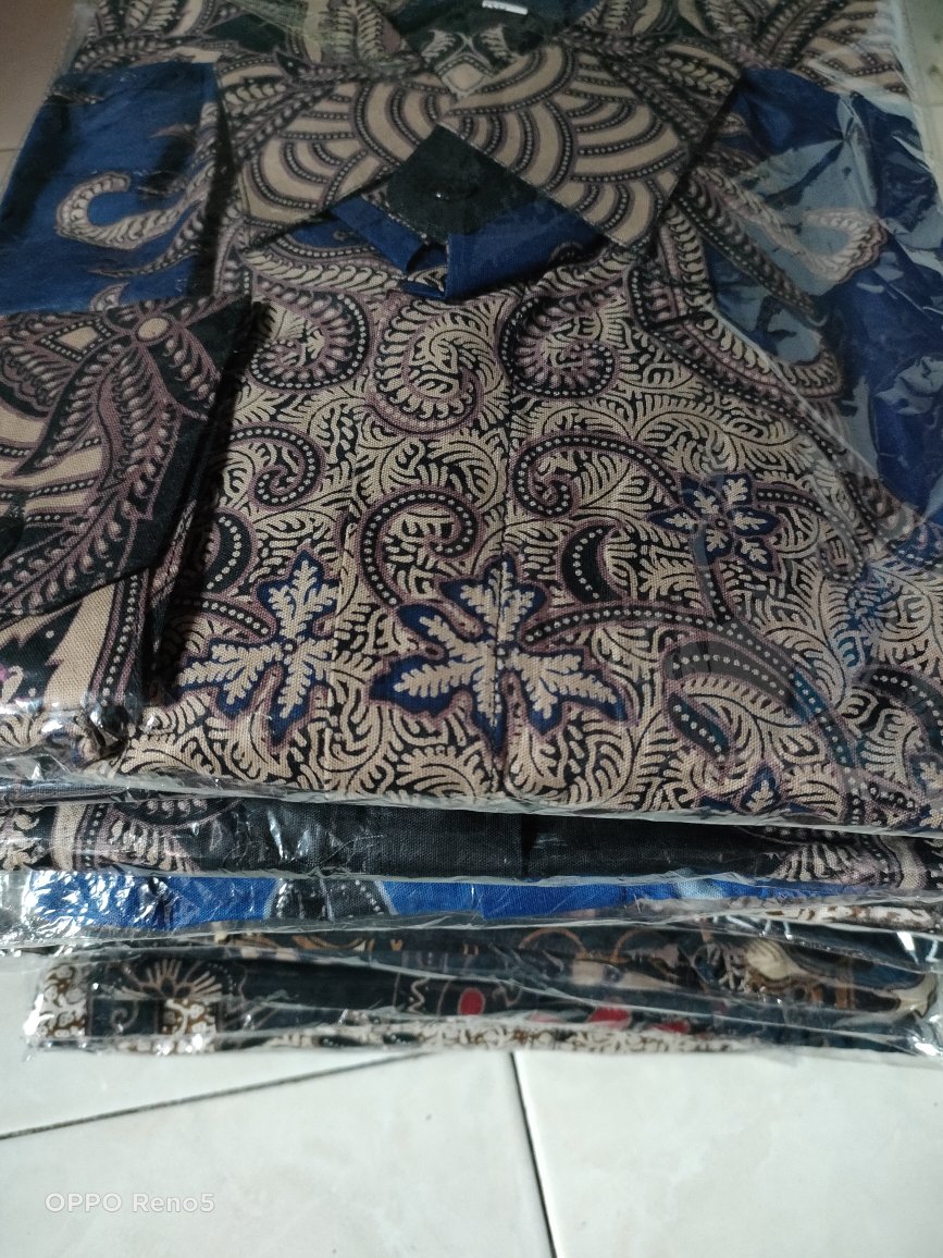 Hem Batik Pria Jumbo Lengan Pendek M L Xl Xxl 3xl 4xl 5xl 6xl 7xl & 15xl Batik Pria