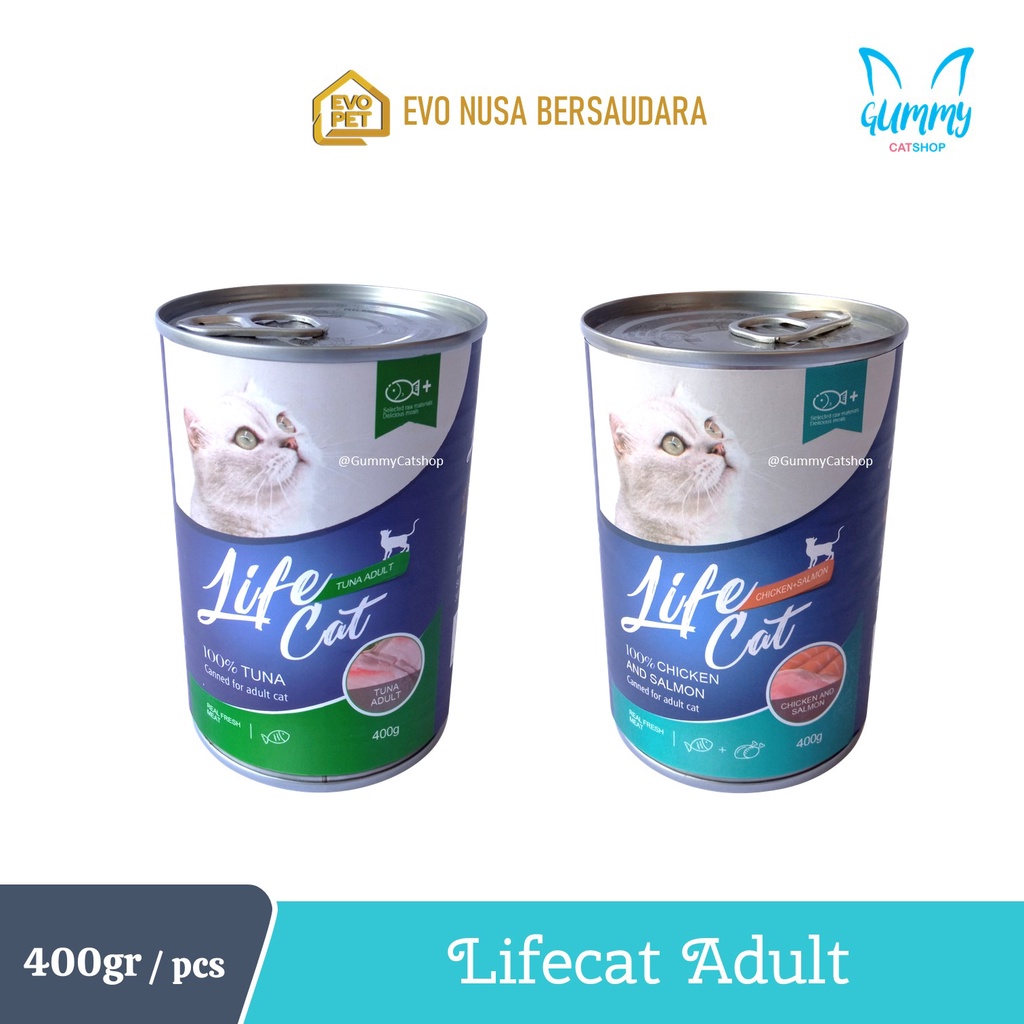 Jual Lifecat Kaleng Adult Lifecat Kaleng Kitten Makanan Kucing