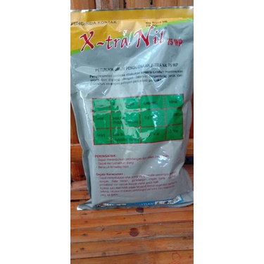 FUNGISIDA X-TRA NIL BAHAN AKTIF KLOROTALONIL 75% 500gram