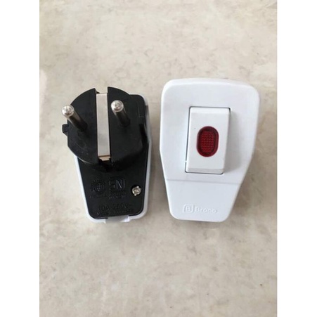 T20T1V Steker Lampu Broco / Steker Switch On Off Broco D2C01