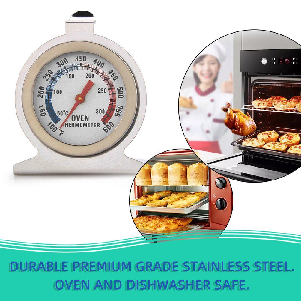 Termometer Oven Bahan Stainless Steel Untuk Memasak