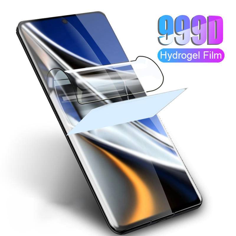 XIAOMI MI Film Pelindung Layar Hydrogel HD Untuk Xiaomi Redmi Note 7 8 9s 9T 10 11 11T 9 Pro MAX Mi 10 10T 11 11T Pro M3 Pro X3 GT