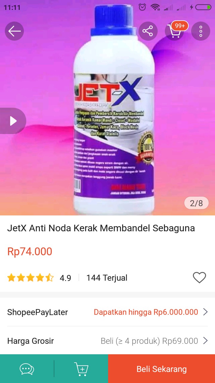 Jetx Anti Noda Kerak Membandel Sebaguna Jet X