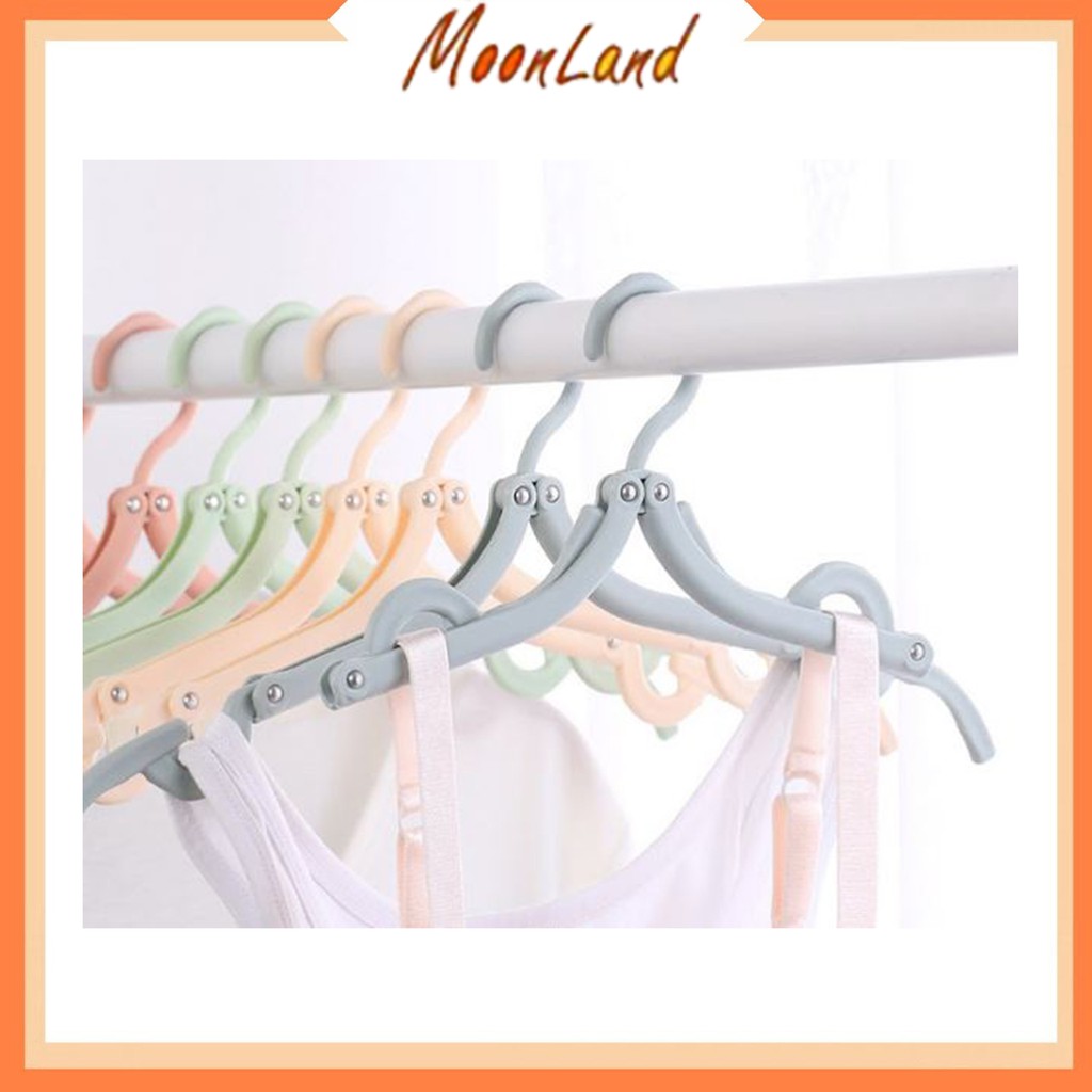 MoonLand COD Hanger Lipat Portable Travel Murah Hanger Baju Pakaian Import SerbaGuna gantungan baju 108