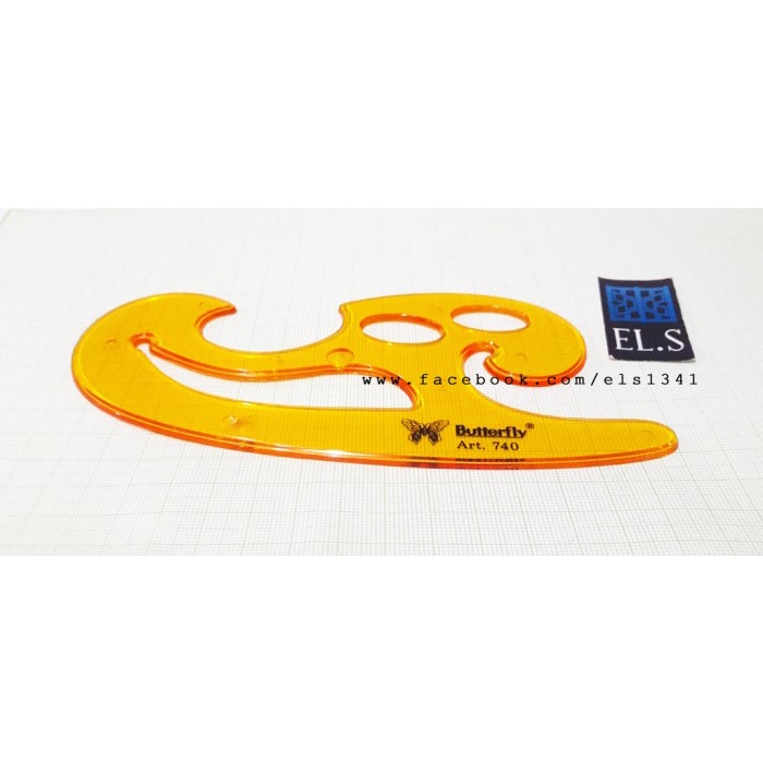 

Murah Teken Mall Butterfly Ruler Set Diskon