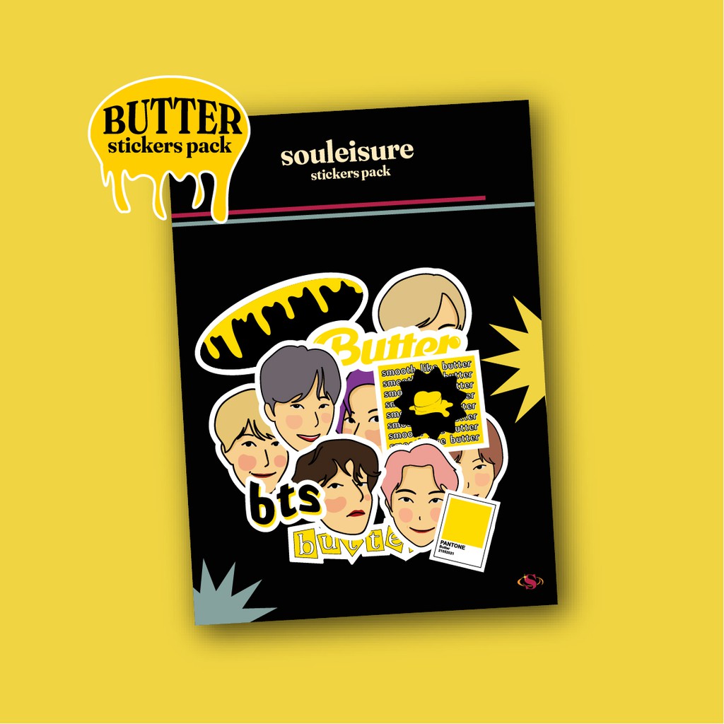

BUTTER Stickers Pack