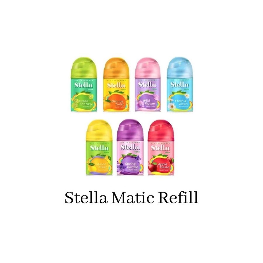 STELLA MATIC REFILL PENGHARUM RUANGAN 225ml