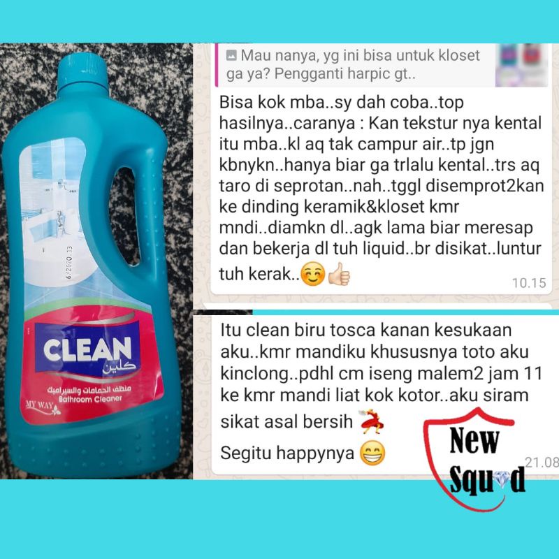 Jual Cleant Bathroom Ceramic Cleaner Indonesia Shopee Indonesia