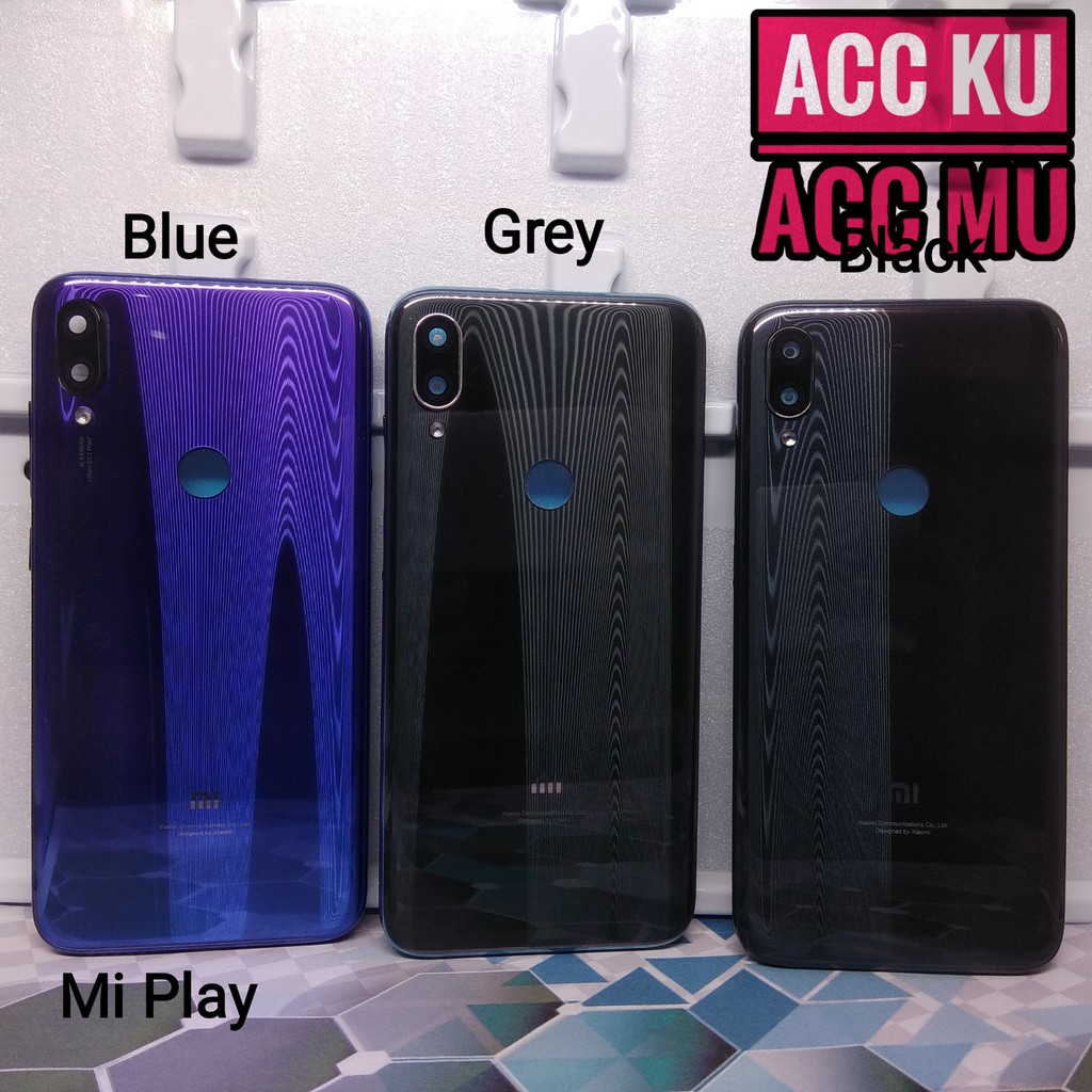 TUTUP BELAKANG XIAOMI MI PLAY BACK COVER XIAOMI REDMI PLAY HIGH QUALITY
