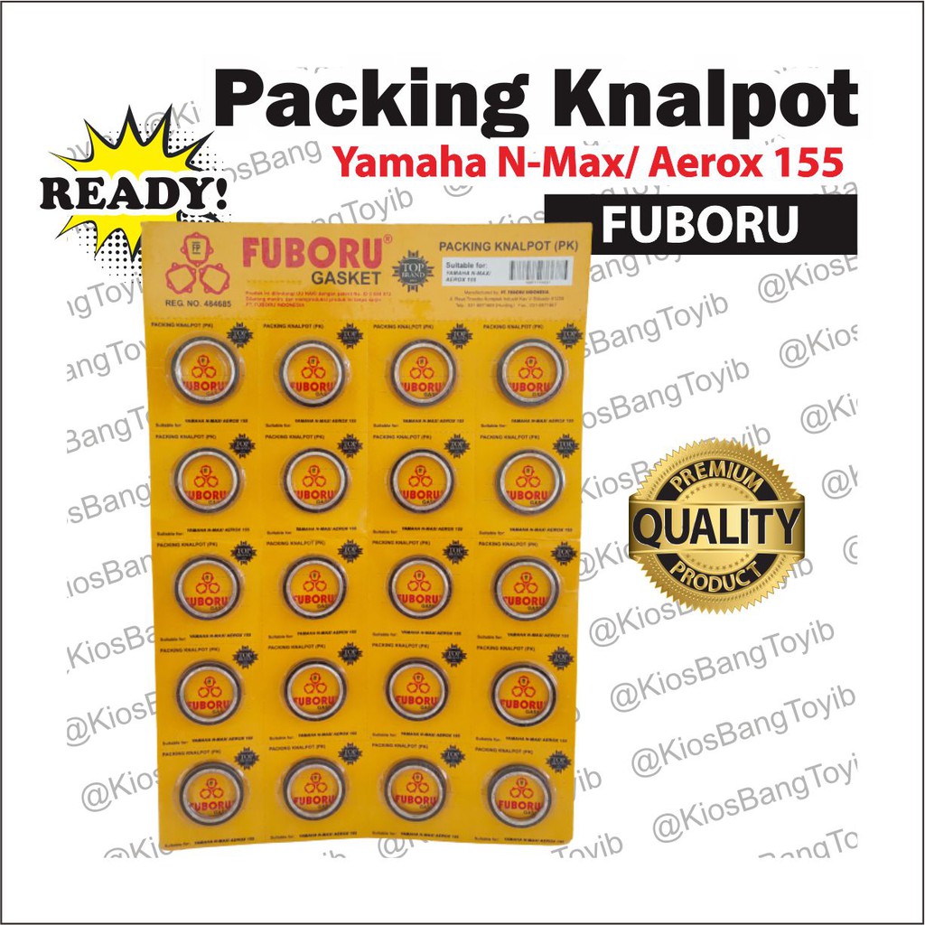 Packing Gasket Ring Knalpot/  Paking Knalpot Yamaha Nmax N-max Aerox 155 ★𝐅𝐮𝐛𝐨𝐫𝐮★