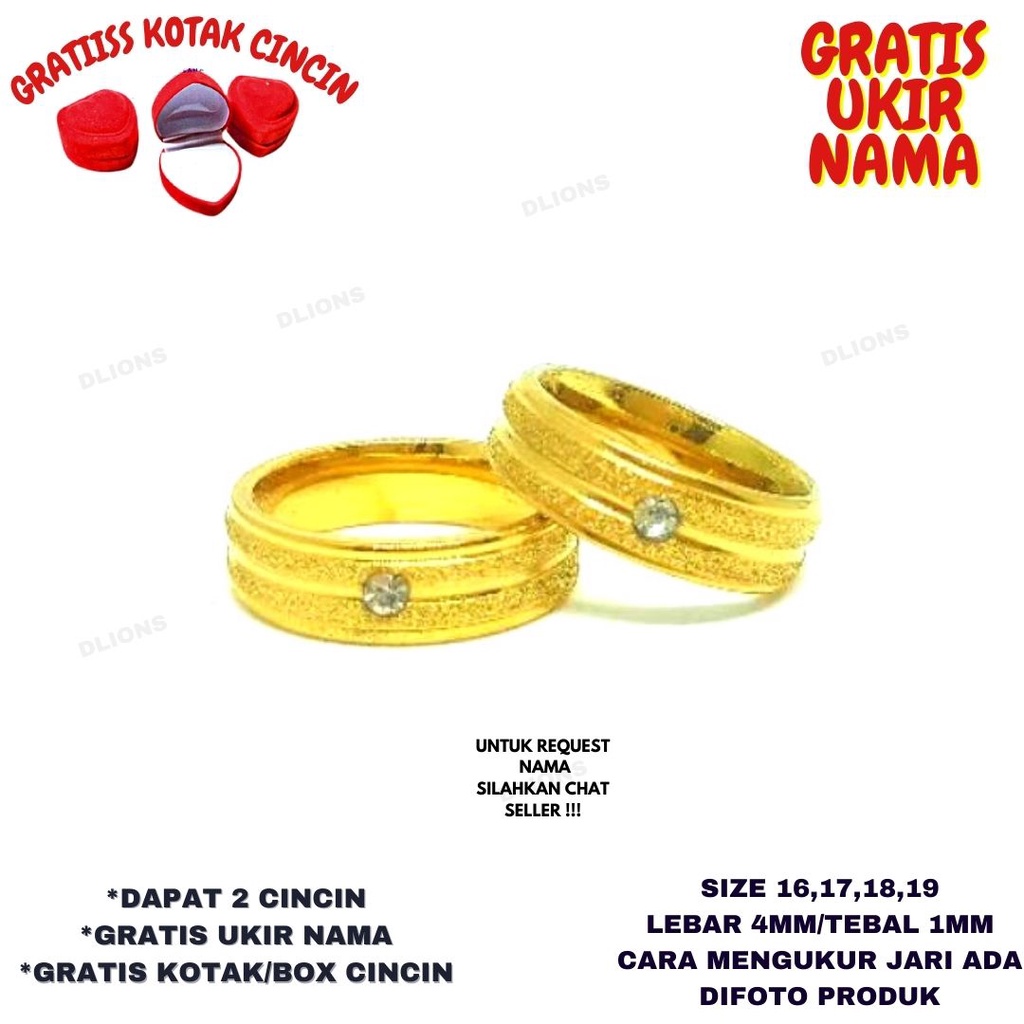 CINCIN TITANIUM,CINCIN PASANGAN TITANIUM,HARGA SUDAH UNTUK 2 CINCIN,GRATIS UKIR TIDAK ADA TAMBAH BIAYA,DAN GRATIS BOX CINCIN