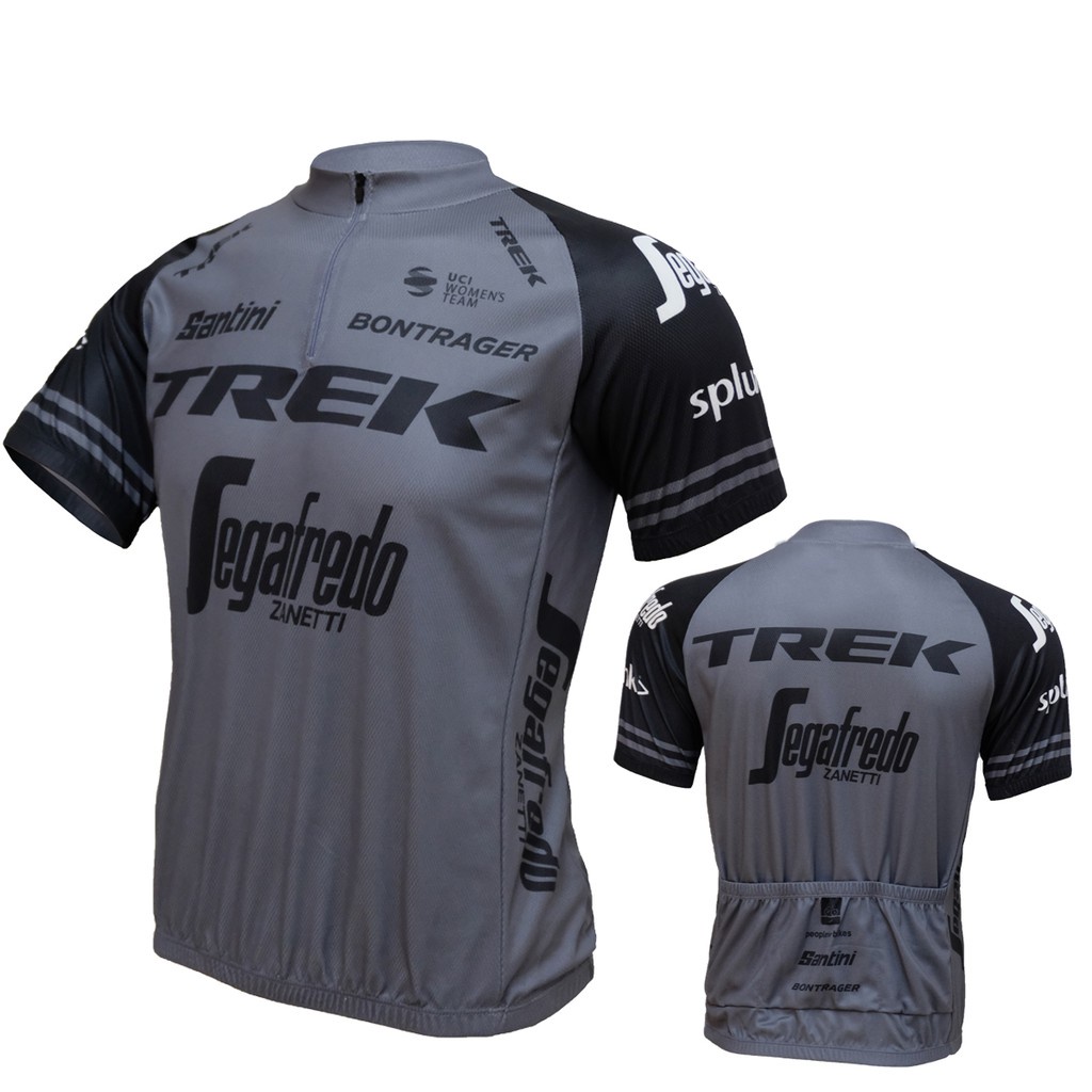 Kaos Jersey Sepeda TREK Road Bike Baju Sepeda Lengan Pendek
