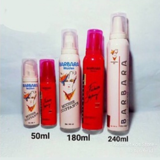 BARBARA HAIR STYLING FOAM 100% ORIGINAL/ BARBARA PENGERAS RAMBUT / BARBARA WALDEN