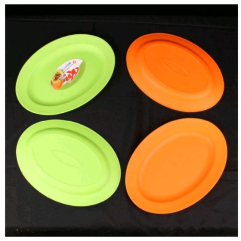 6PCS PIRING OVAL PLASTIK KH BELVA 10"