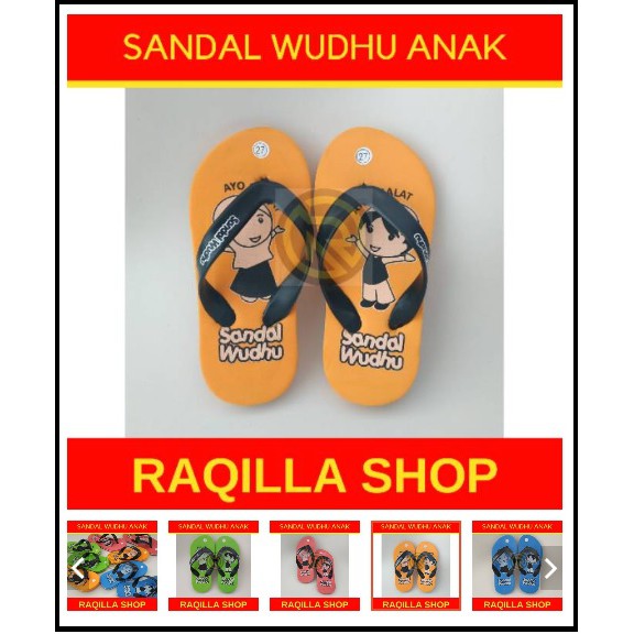 Raqilla Shop - Sandal Wudhu Anak NUSA RARA / Sandal ANAK TK / Sandal ANAK SD