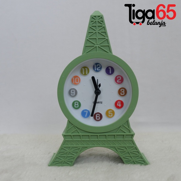 365 CLOCK #41211 (QR2101) Jam Meja Jam Kecil Bentuk Lucu