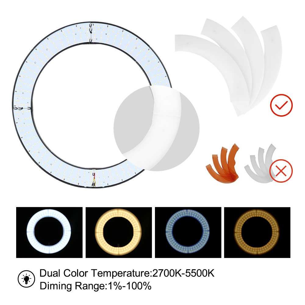 Lampu Halo Ring Light LED Kamera DSLR Smartphone Lightning Camera Lamp Pencahayaan Photo Terlaris