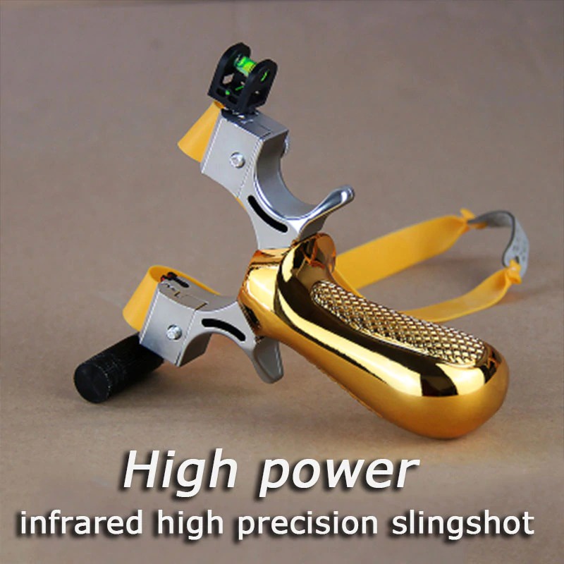 Big Power Ketapel Tactical Slingshot with Laser Sight - 7RHZIKBL