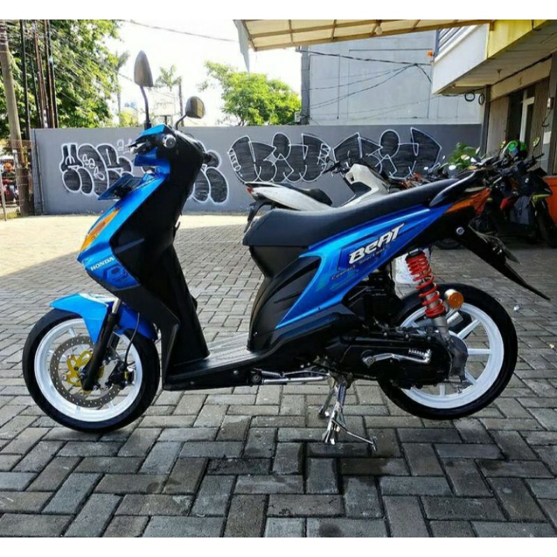 Striping lis sticker standar ori Honda Beat lama 2008 striping beat karbu 2008