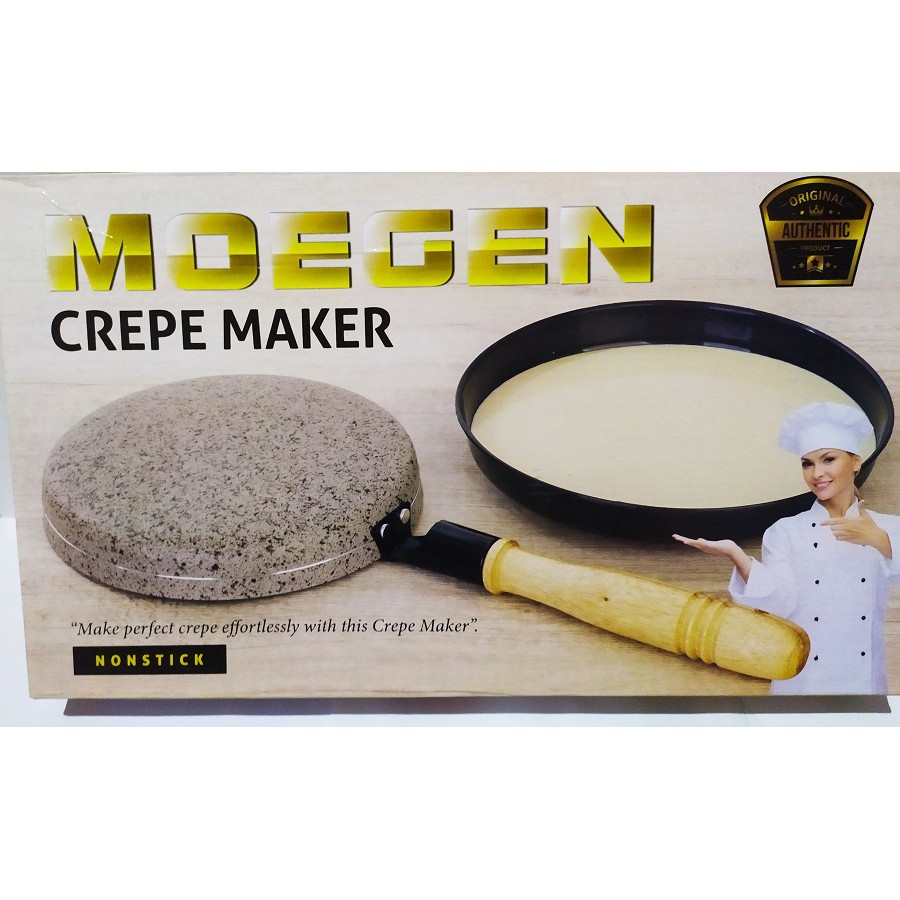 A1 Wajan Kue Kwaklik kebalik Anti Lengket Crepe Maker Moegen Original wajan Kulit Lumpia Risol Dan Crepes