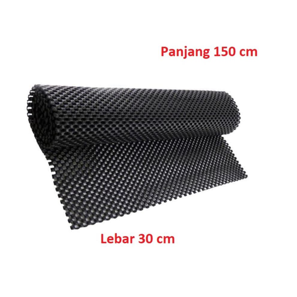 Alas anti slip taruh hp kacamata kunci koin parkir dll model jaring ukuran JUMBO 30 x 150 cm