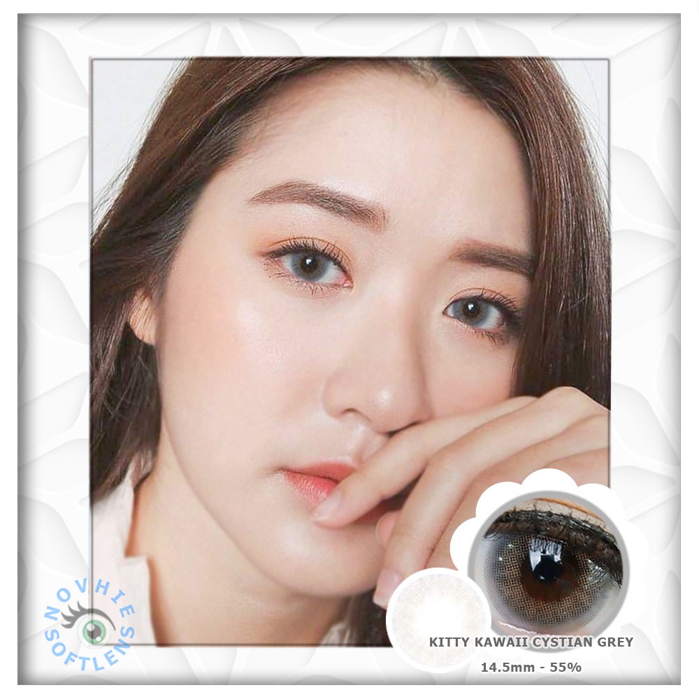 

SOFTLENS KITTY KAWAII CYSTIAN GREY