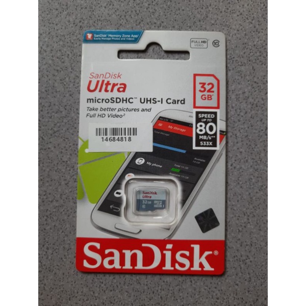 SANDISK Micro SD 32GB