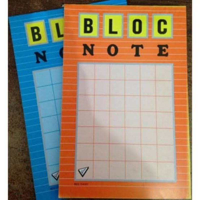 

Buku Block Not/Buku Memo Tanggung