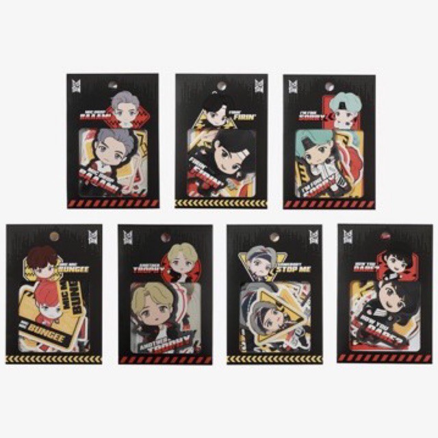 

BTS Tinytan Big sticker Set unoff