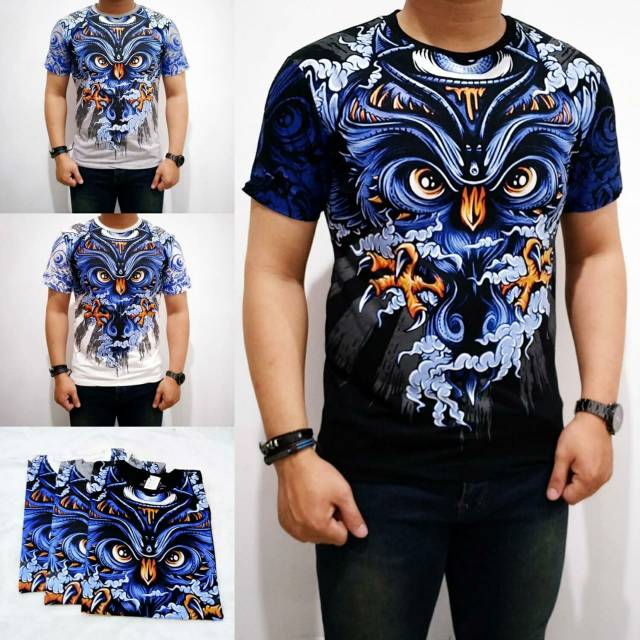 KAOS OWL BLUE PRIA / KAOS PRIA