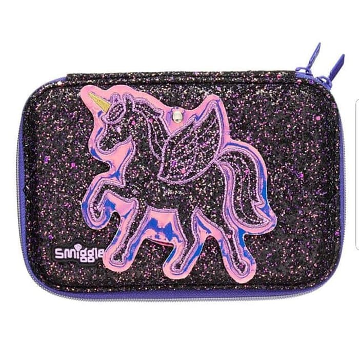 

Smiggle Glitz mirror hardtop pencil case