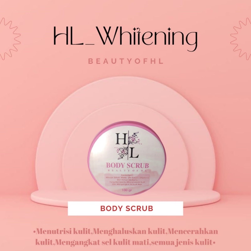 Body scrub Hl Whitening (ecer)